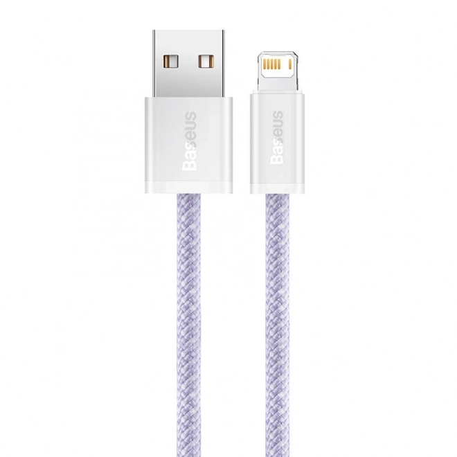Kabel USB pro Lightning Baseus řady Dynamic 2, 2,4 A, 2 m (fialový)