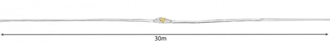 LED barevný světelný řetěz - 30 m, 300 LED