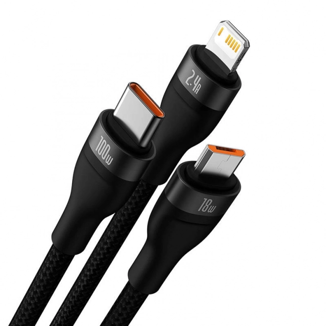 USB kabel Baseus Flash Series 3v1