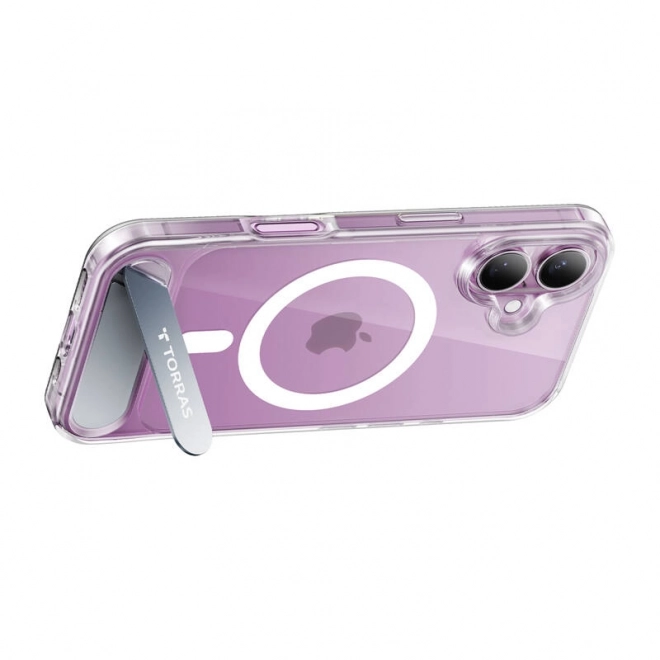 Průhledné pouzdro pro iPhone 16 od Torras Pstand Series