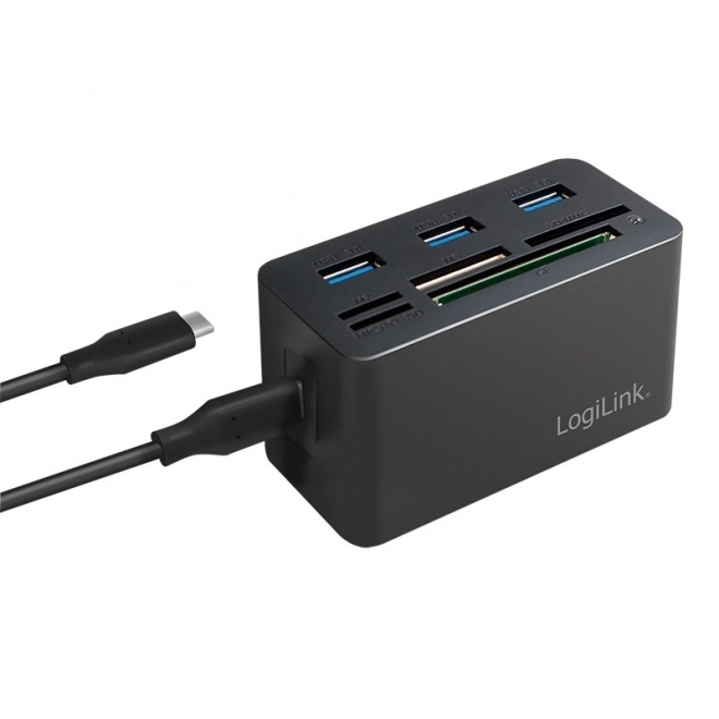 Dokovací stanice USB3.2 s 8 porty mini černá