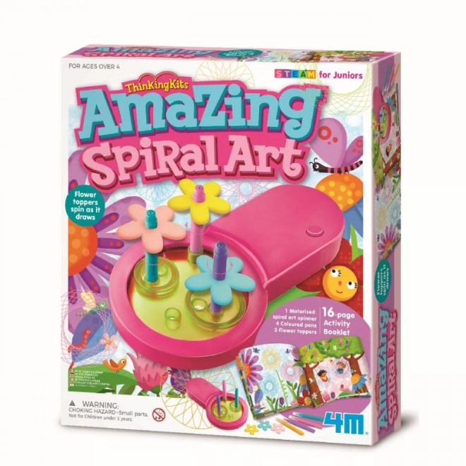 Kreativní spirálový design