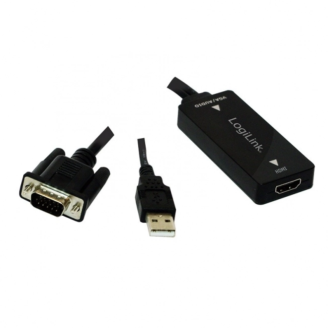 Převodník VGA na HDMI se zvukem