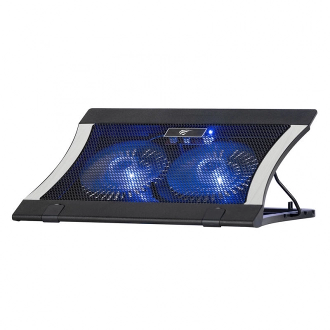 Chladicí stojan na notebook černý