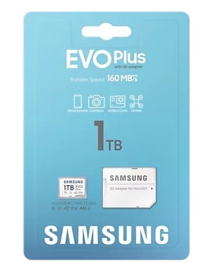 Karta microSD EVO Plus MB-MC1T0SA/EU + adaptér