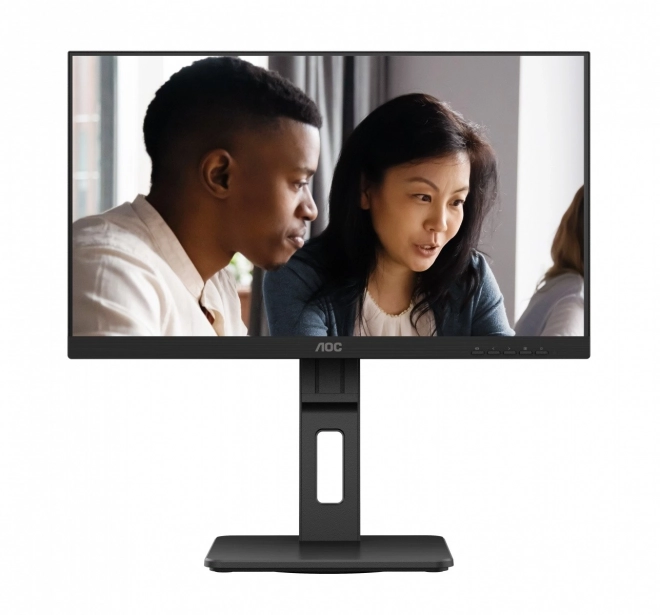 Monitor AOC 21,5" VA s pivotem, HDMI/DP a reproduktory