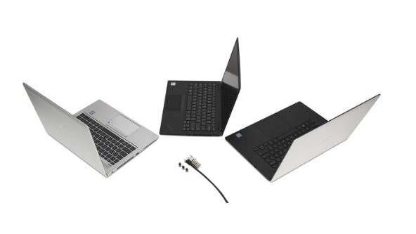 Zámek na notebook Univerzální kombinace 3 v 1 T-Bar, Nano, Wedge