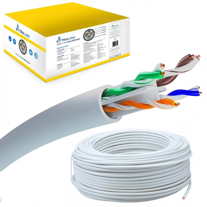 Vnitřní síťový kabel CAT.6 UTP 305m