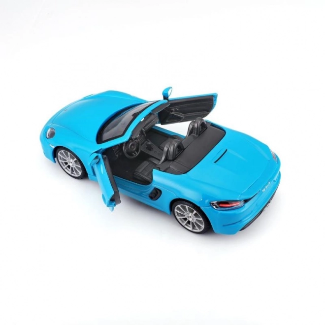 Bburago 1:24 Porsche 718 Boxster Blue