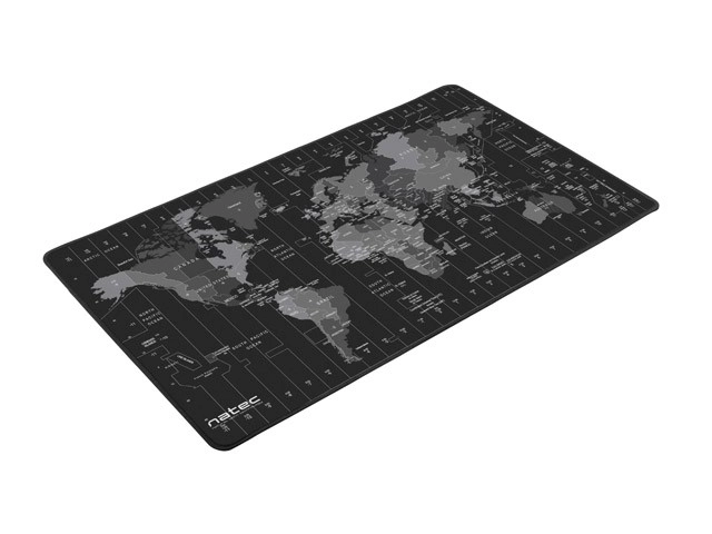 Mapa časového pásma Maxi podložka pod myš 800x400