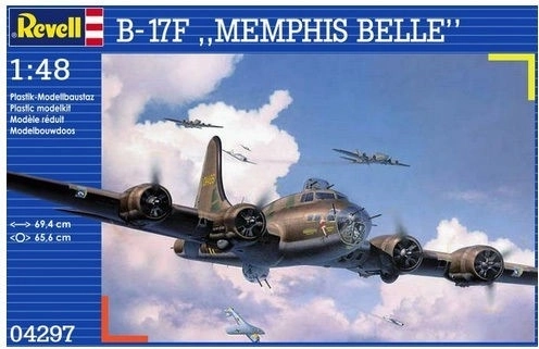 Plastikový model letounu B-17F Memphis Belle