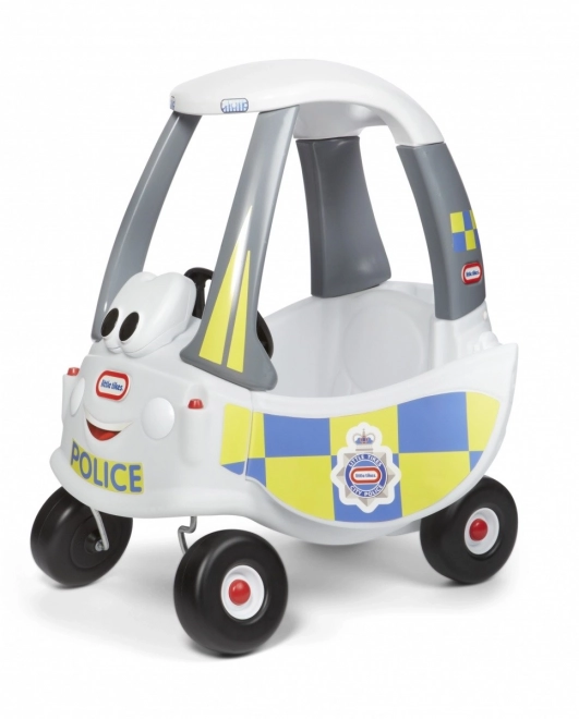 Cozy Coupe Police Rider White