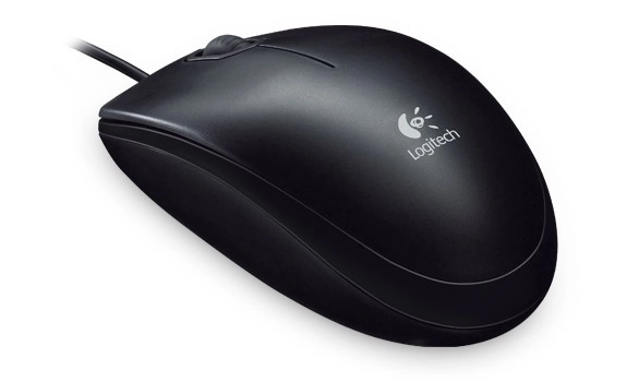 Drátová optická myš Logitech B100