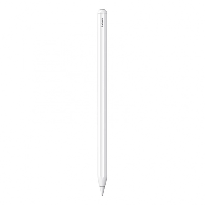 Aktivní multifunkční stylus Baseus Smooth Writing Series s bezdrátovým nabíjením, USB-C (bílý)