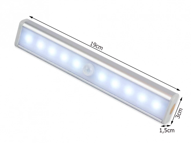 Samolepící LED světelný pásek s pohybovým senzorem