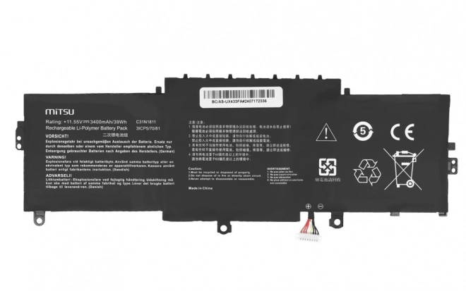 Baterie pro Asus ZenBook 14