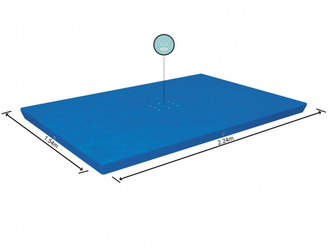 Ochranná plachta na bazén Bestway 224 x 154 cm