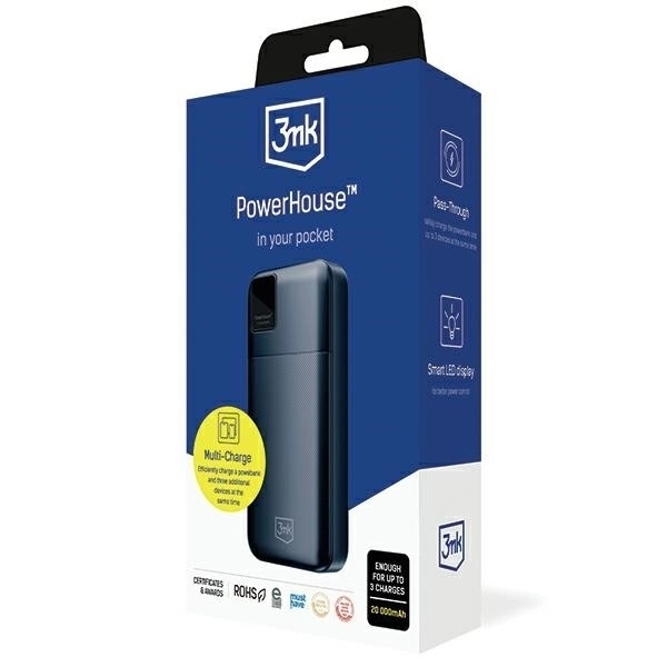 Powerbank s rychlým nabíjením a LED displejem