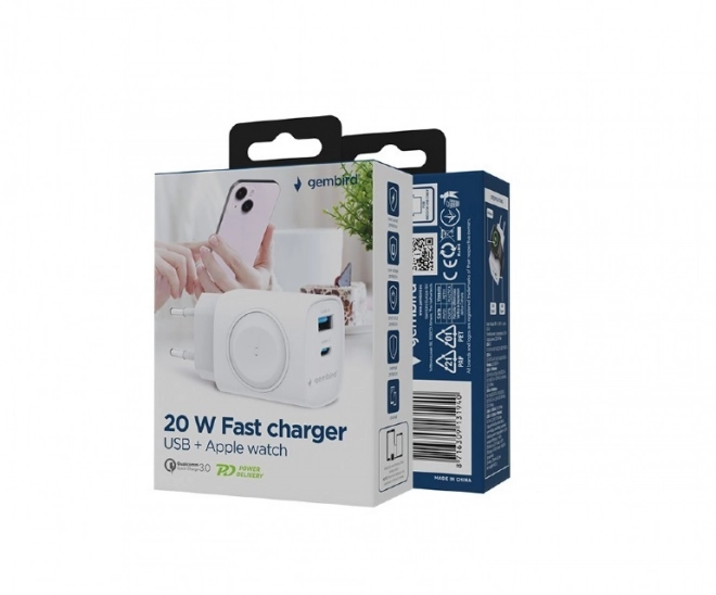 Univerzální USB nabíječka 20W s PowerDelivery a Quick Charge 3.0