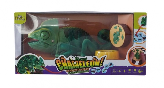 Úžasný chameleon na ovládání