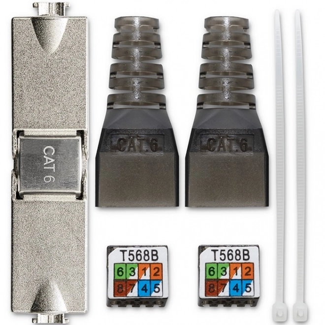 Beznástrojový konektor RJ45 STP Cat6