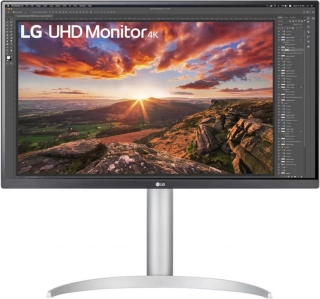 LG 27" UHD IPS monitor s USB‑C a DisplayHDR