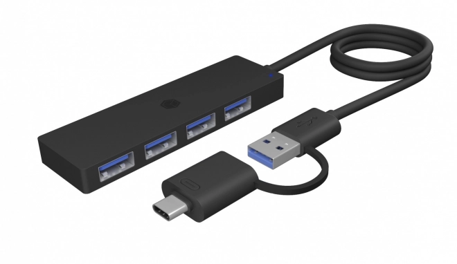 Rozbočovač s 4 porty USB Typ-A s konektorem Typ-C/A