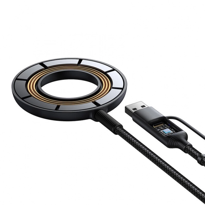 Magnetická nabíječka Joyroom USB + USB-C
