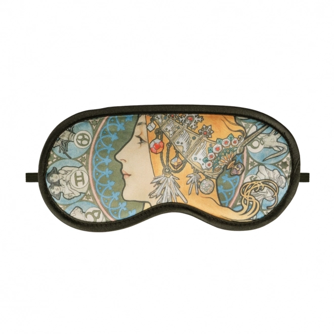 Maska na spaní Alfons Mucha – Zodiak