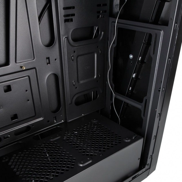 Počítačová skříň PGS CYLON RGB ADVANCE BLACK/USB3/ATX