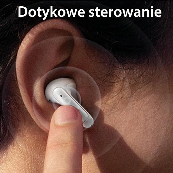 Sluchátka Bluetooth TWS 5.3 řady X-Don s duálním mikrofonem ENC bílá