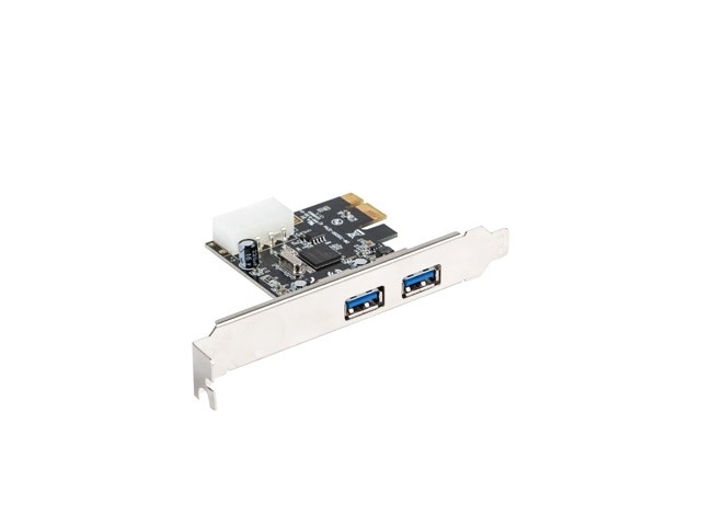Karta PCI Express - USB 3.1 Gen.1 2 porty + nízkoprofilový zásuvný adaptér