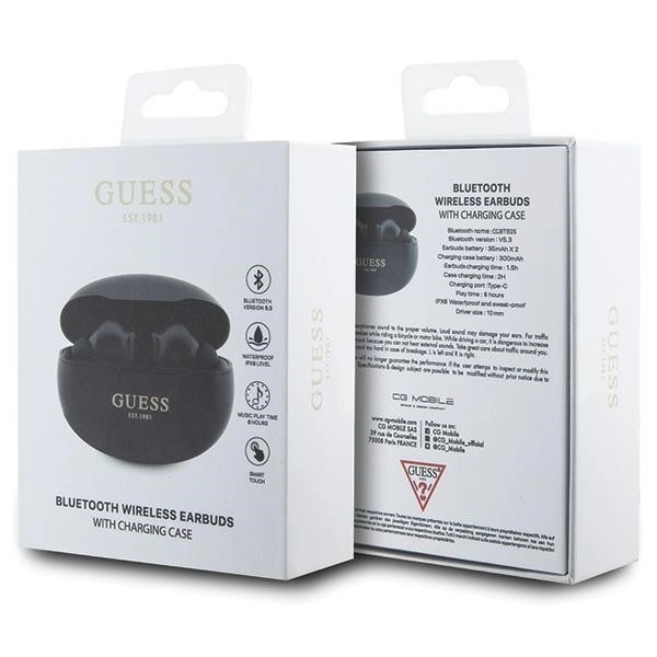 Sluchátka Bluetooth TWS GUTWST50EK černá