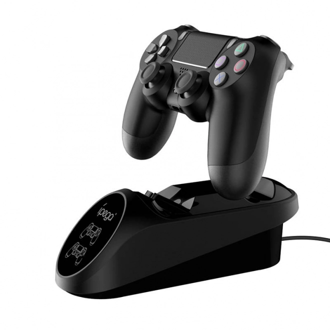 Duální dokovací stanice iPega PG-9180 pro herní ovladač PS4 (černá)