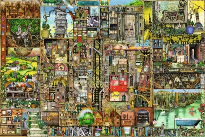 Ravensburger Puzzle Bizardní město 5000 ks