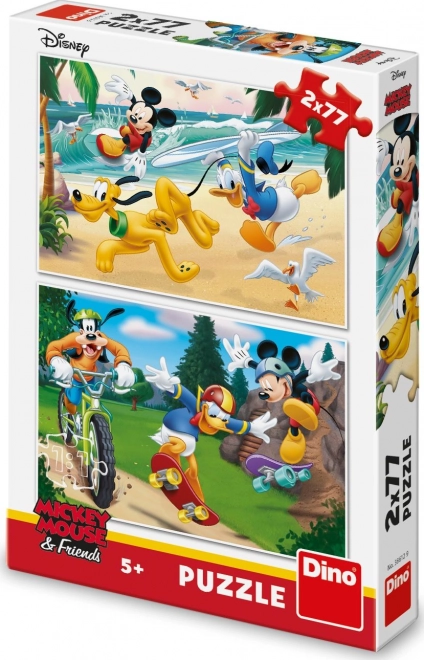 WD Mickey sportuje 2x77D
