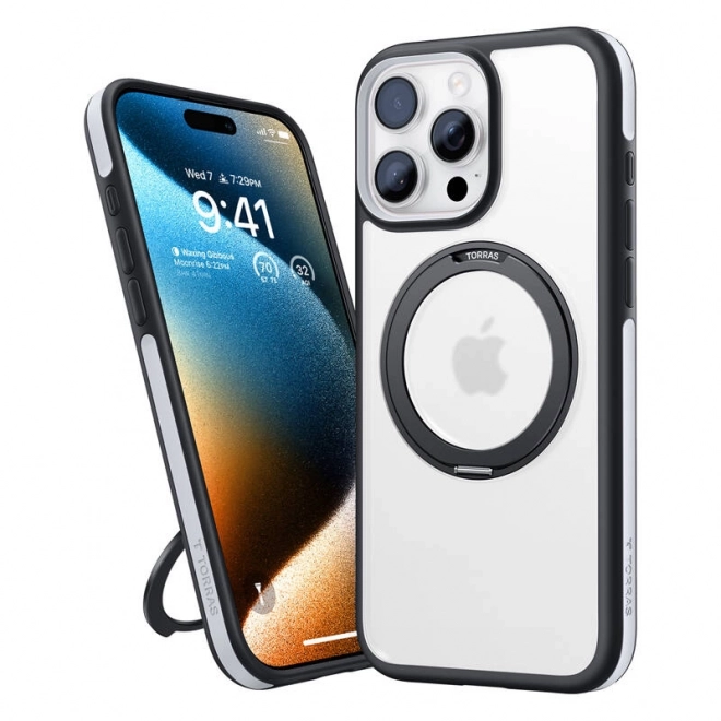 Pouzdro Torras otočné s magnetem pro iPhone 16 Pro Max