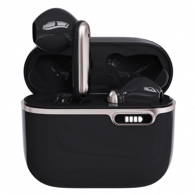 Bluetooth sluchátka s HQ mikrofonem TWS (USB-C) černé