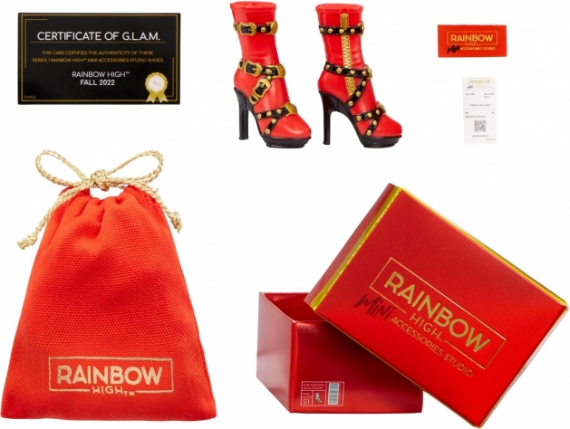 Rainbow High Kolekce Luxusních Bot Display 27 párů
