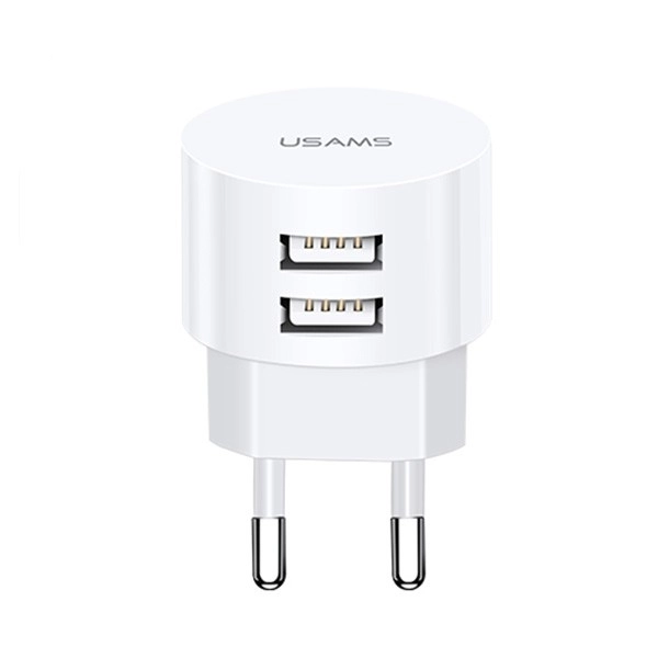 Síťová nabíječka T20 2XUSB 2,1A Round