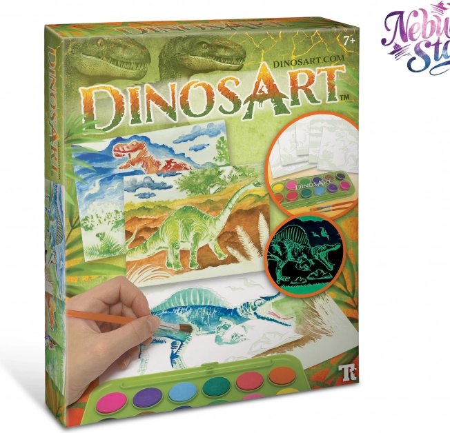 DinosArt magický akvarelový set pro děti