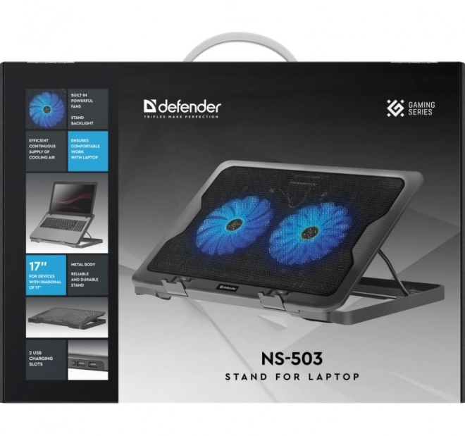 Podložka chladící pod notebook 15,6"-17"