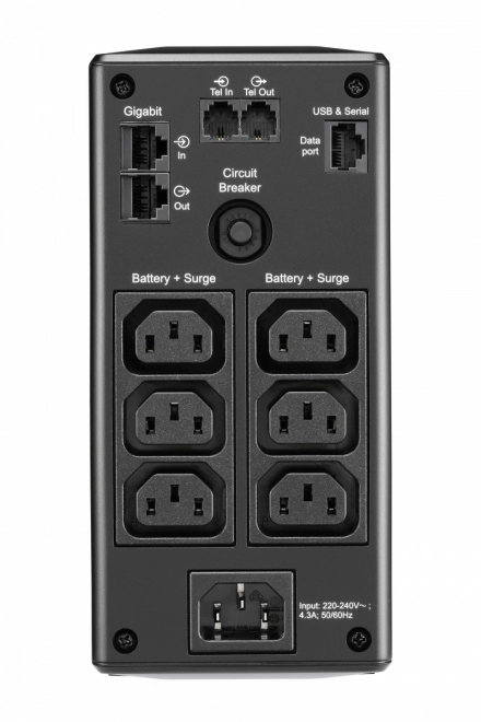BR650MI UPS Back Pro BR 650VA 6xC13, AVR,LCD