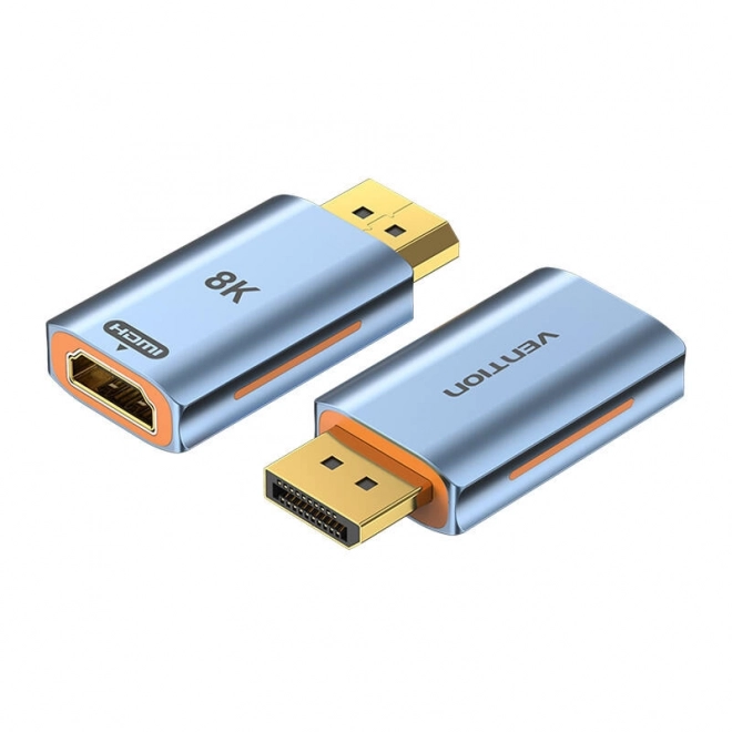 Adaptér HDMI samice na DisplayPort samec Vention HFMH0 8K 60HZ (modrý)