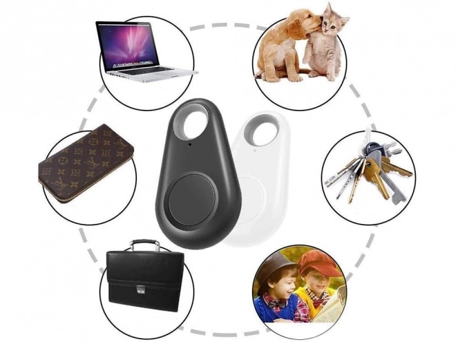 Přívěsek GPS pro vyhledávání klíčů v telefonu Bluetooth