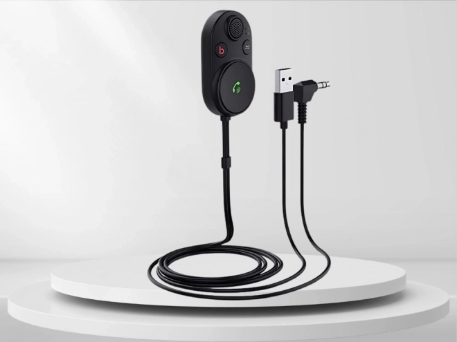 Bluetooth adaptér do auta s bass boostem