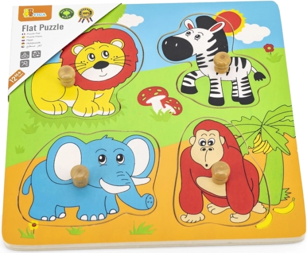 Snadné uchopení díky dřevěným kolíčkům