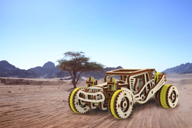 Dřevěné 3D puzzle - Buggy Car