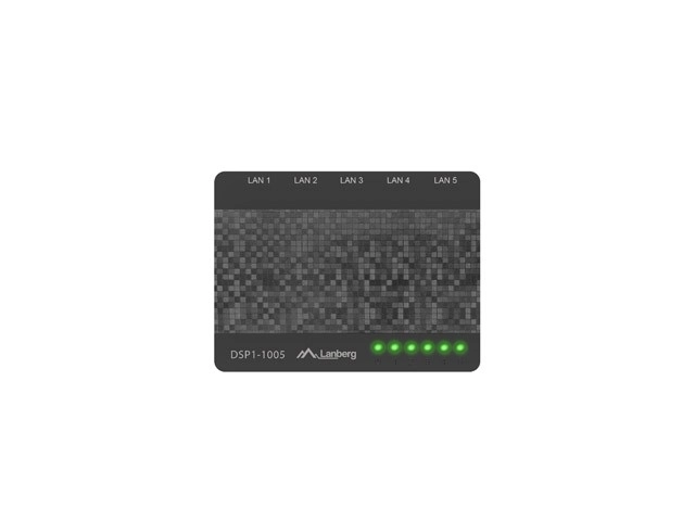Switch DSP1-1005 5-PORT 1GB/S DESKTOP DSP1-1005