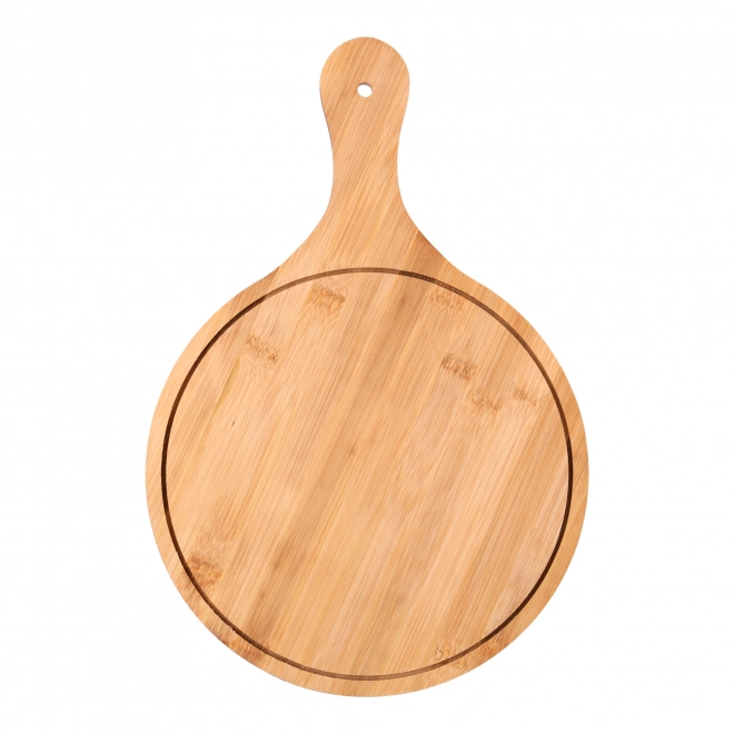 Dřevěná deska na pizzu - kulatá – 40 x 27 x 1 cm